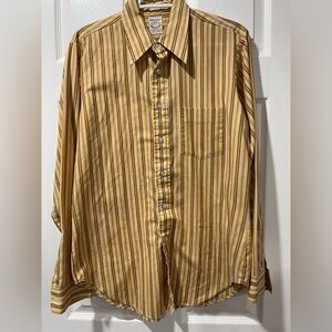 Vintage Arrow Striped Button Down
